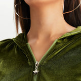 GINA CROP HOODIE