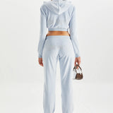 SHARON CROP HOODIE