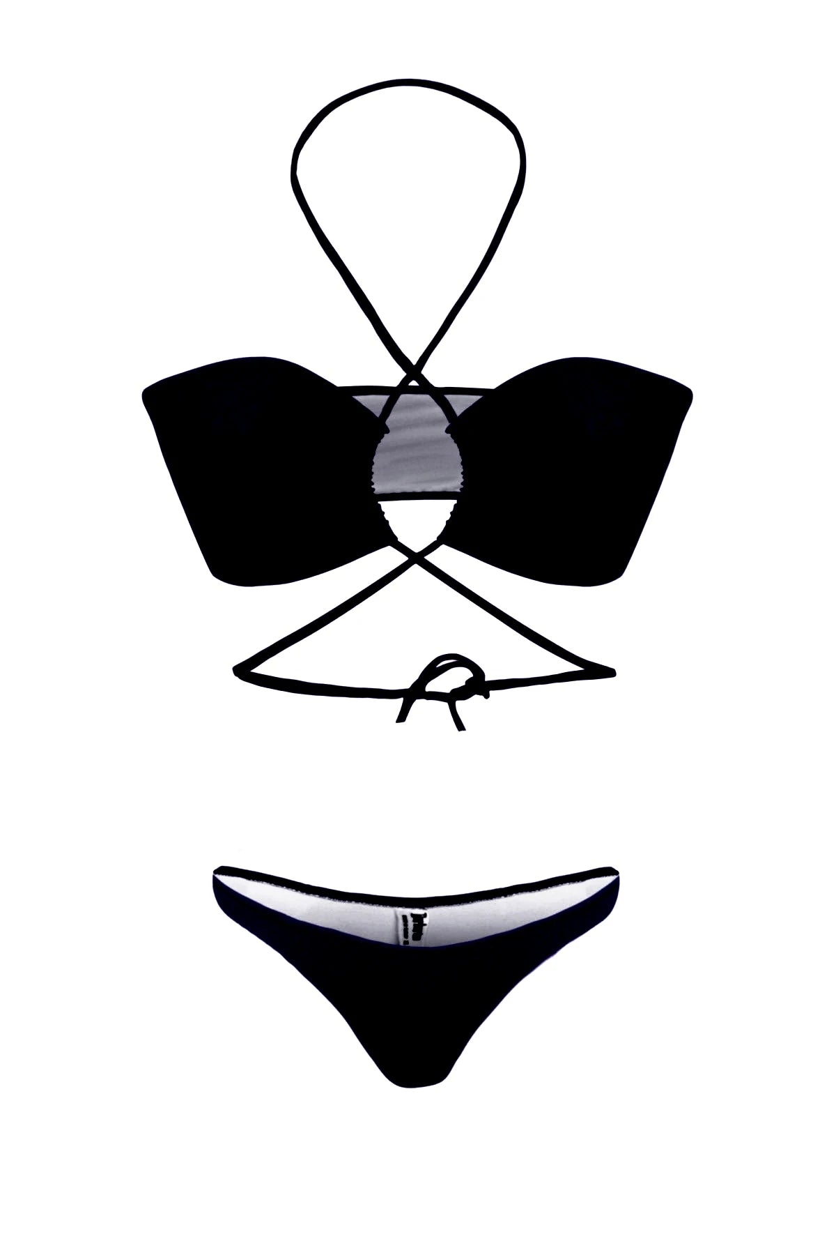 WILD BIKINI TOP