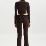 FRIDA WRAP CROP