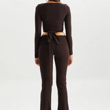 FRIDA WRAP CROP