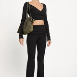 JOSIE WRAP CROP