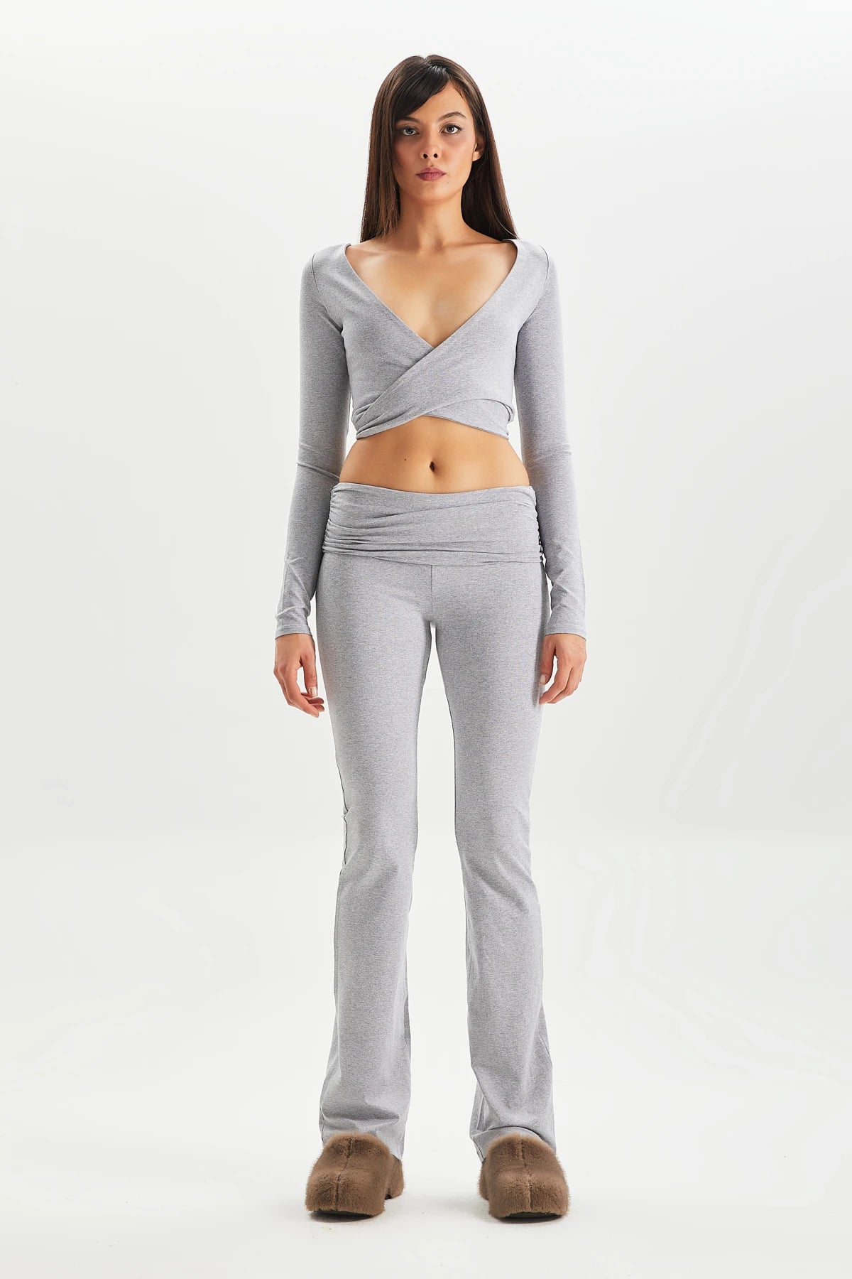 MARIE WRAP CROP
