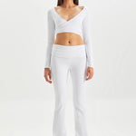 NINA WRAP CROP