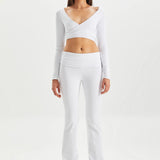 NINA WRAP CROP
