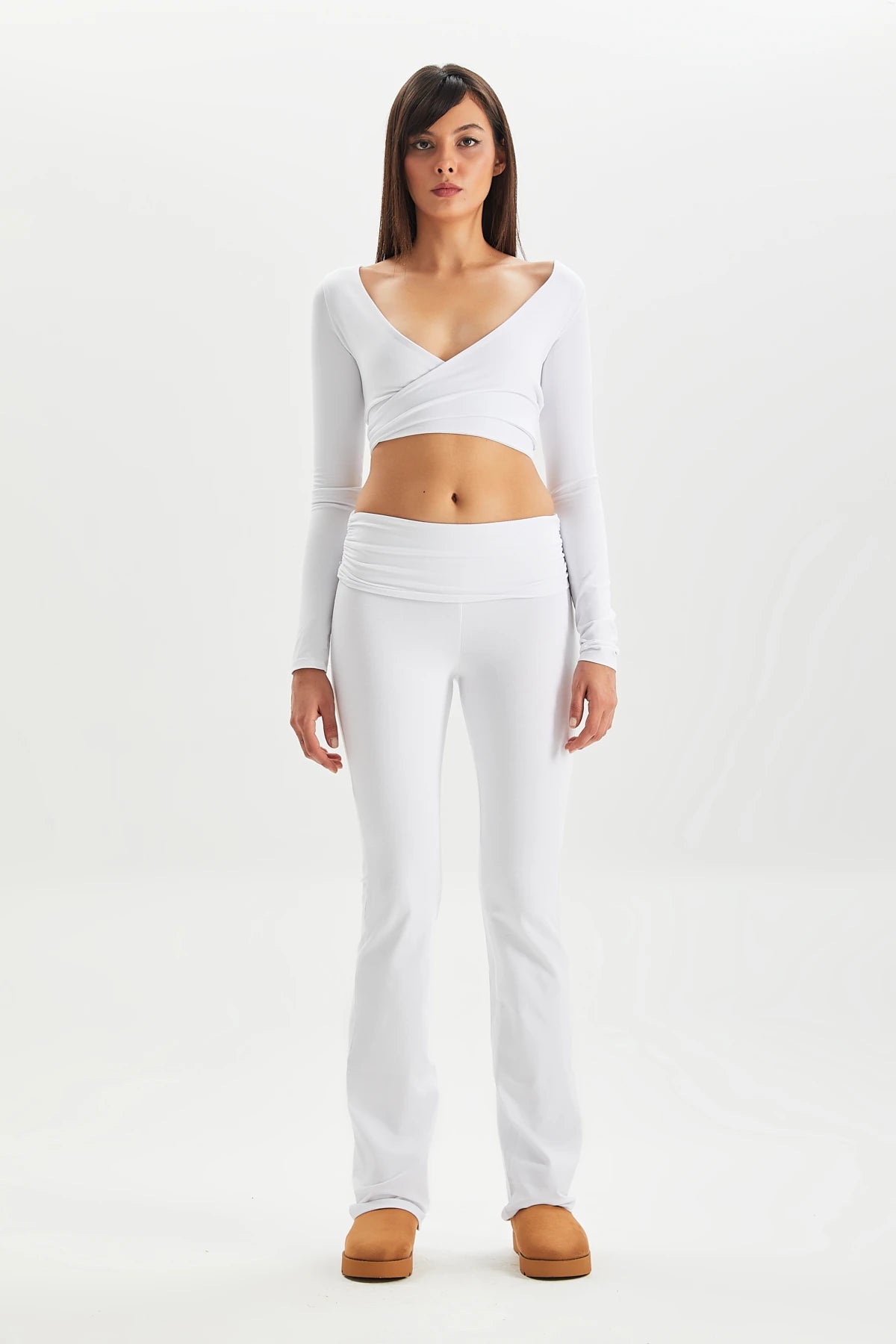 NINA WRAP CROP