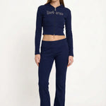 NAVY TRACKPANT