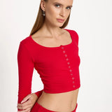 JEAN CARDIGAN TOP