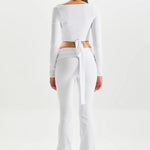 NINA WRAP CROP