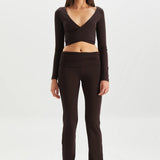 FRIDA WRAP CROP