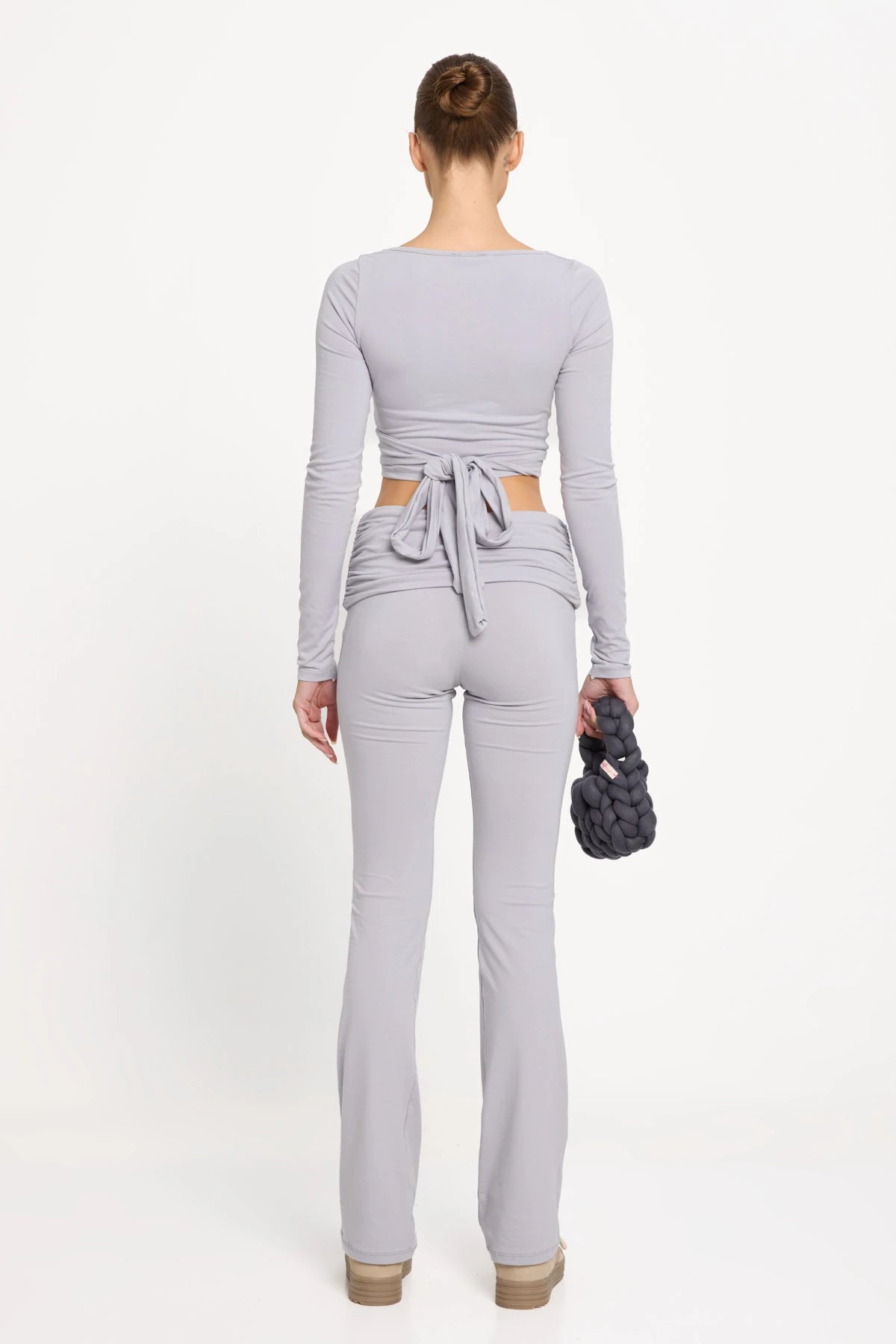 JOYCE WRAP CROP