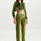 GINA CROP HOODIE