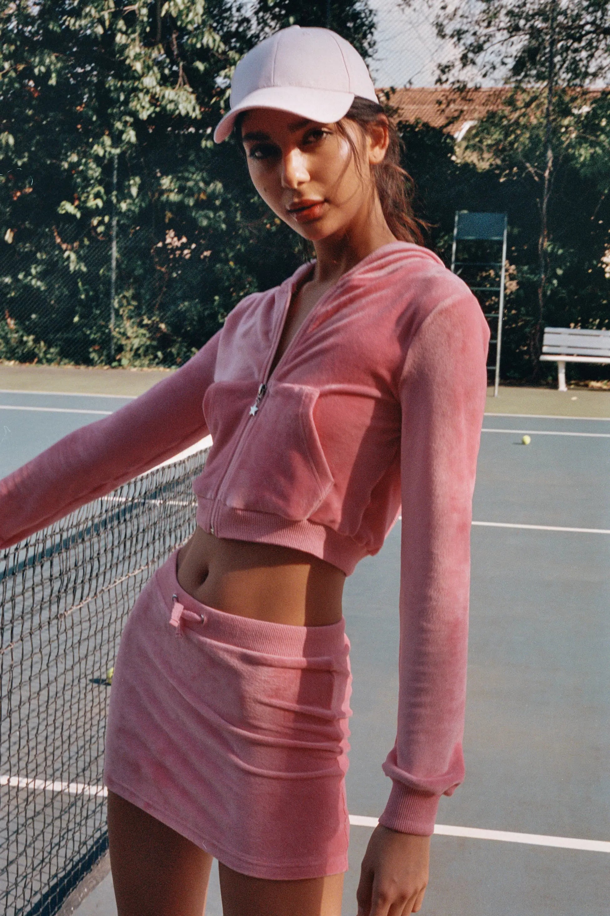 DOJA CROP HOODIE