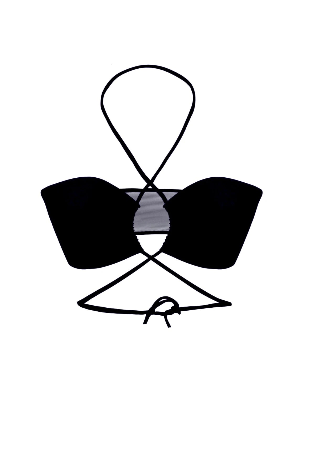 WILD BIKINI TOP