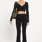 JOSIE WRAP CROP